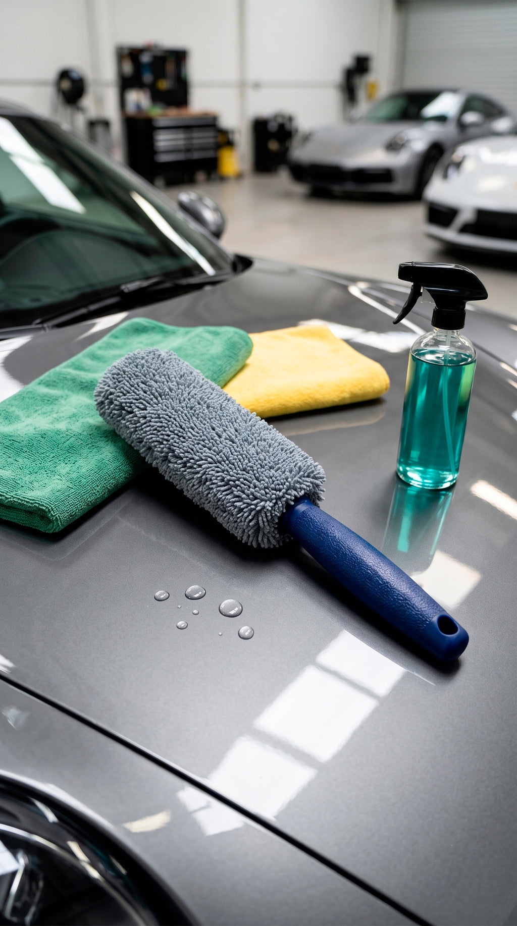 Equipos de Microfibra Anti-Rayones para Secado y Limpieza de Auto