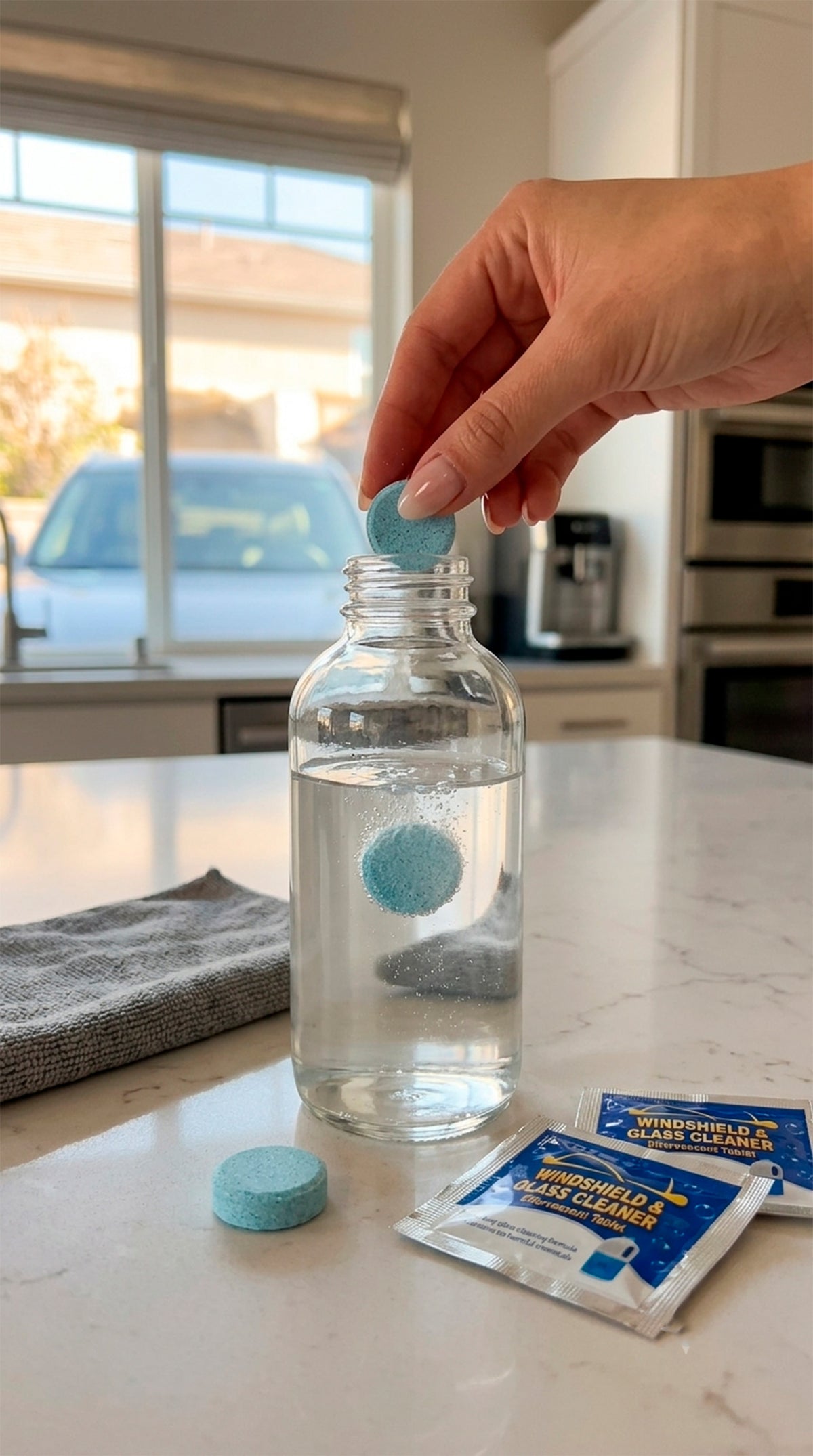 HydroClear Pro – Pastillas Efervescentes para Parabrisas