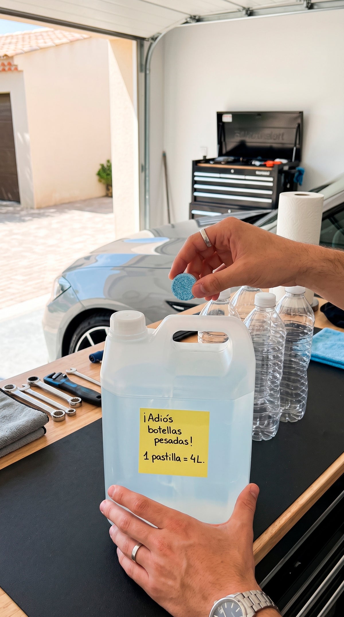 HydroClear Pro – Pastillas Efervescentes para Parabrisas